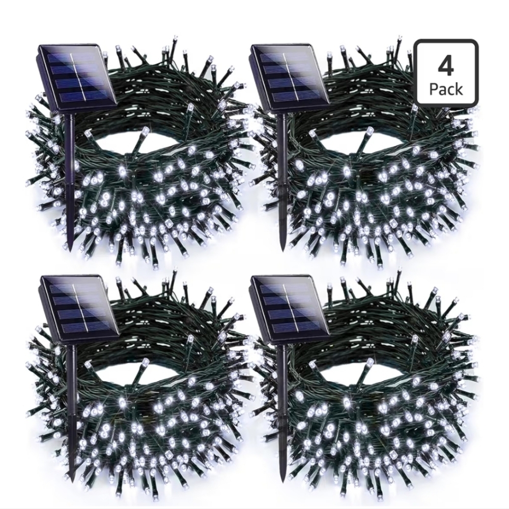 4pk Solar Outdoor Lights